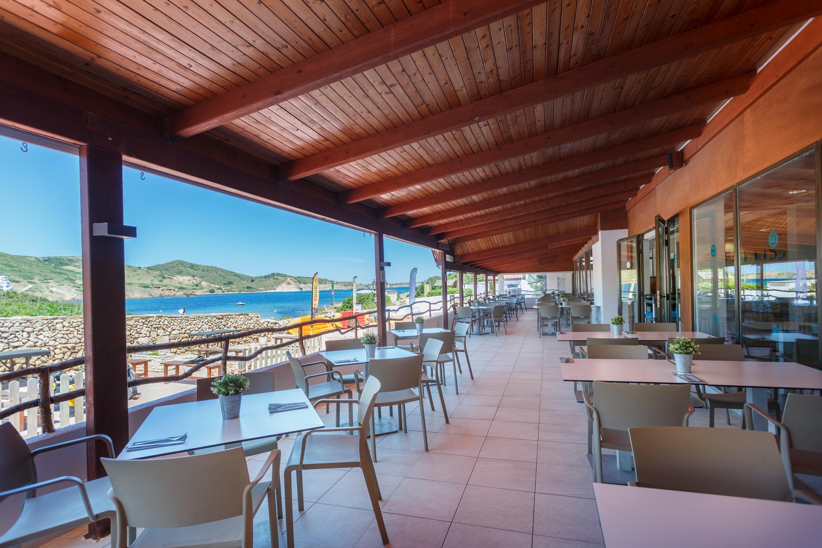 Fergus Club Carema Splash Playas De Fornells Εστιατόριο φωτογραφία